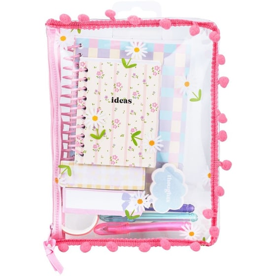 Σημειωματάριο Posh+Pop με Σετ Γραφικής Flowers image 0