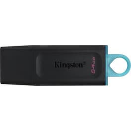 Kingston DataTraveler 64 GB USB 3.2 - Μαύρο