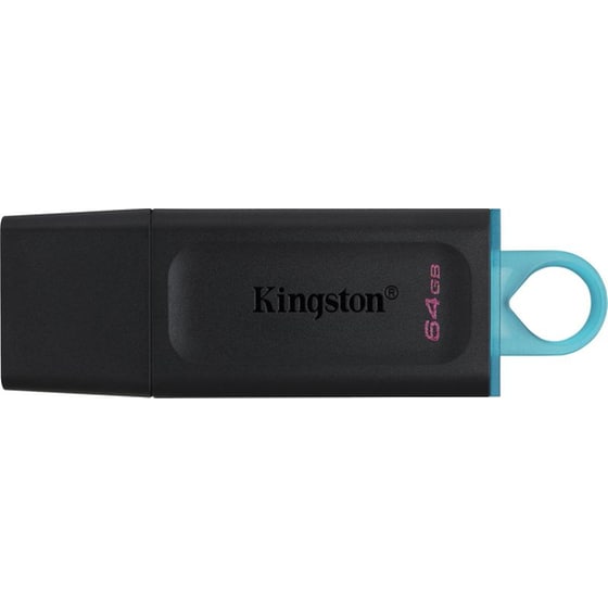 Kingston DataTraveler 64 GB USB 3.2 - Μαύρο image 0