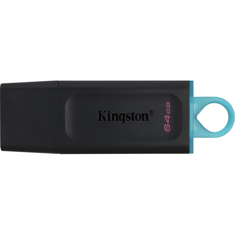 KINGSTON Kingston DataTraveler 64 GB USB 3.2 - Μαύρο