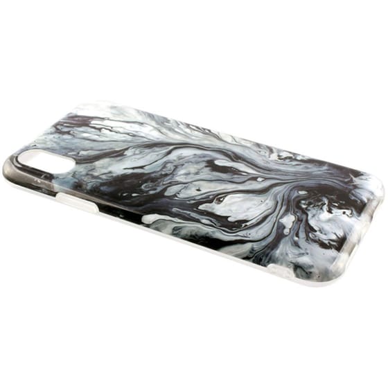 Θήκη Apple iPhone X/iPhone XS - Volte-tel Marble Tpu - Grey image 1