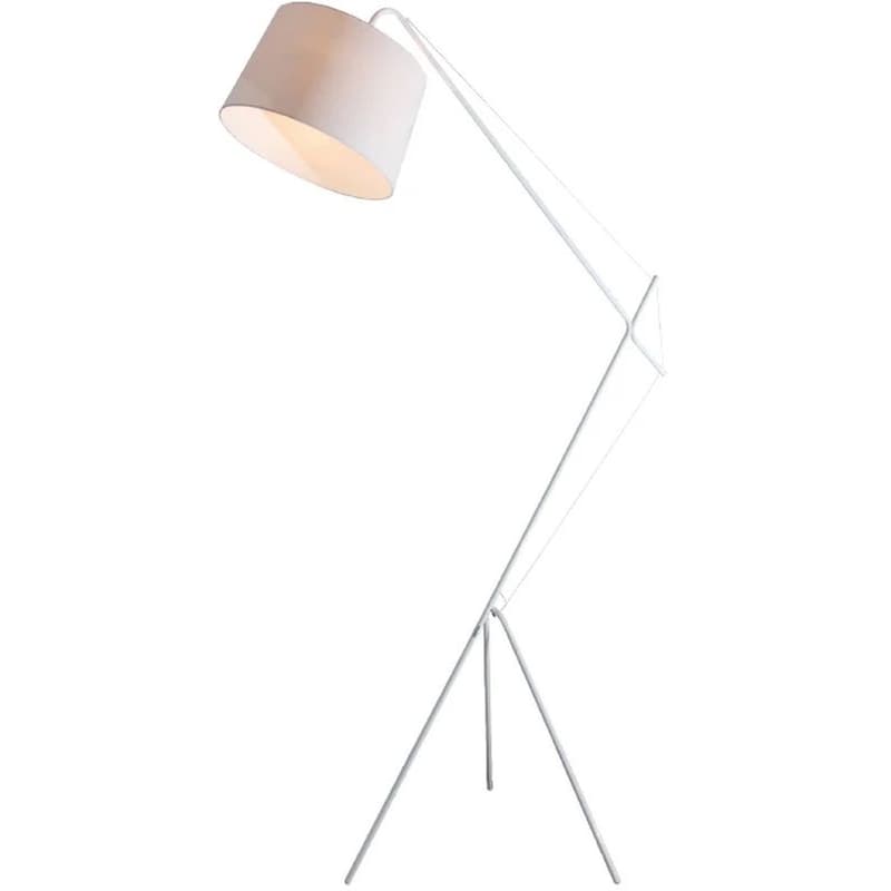 ACA DECOR Φωτιστικό Δαπέδου Aca Decor Andalusia Mf14429wh από Mέταλλο/Ύφασμα - Λευκό