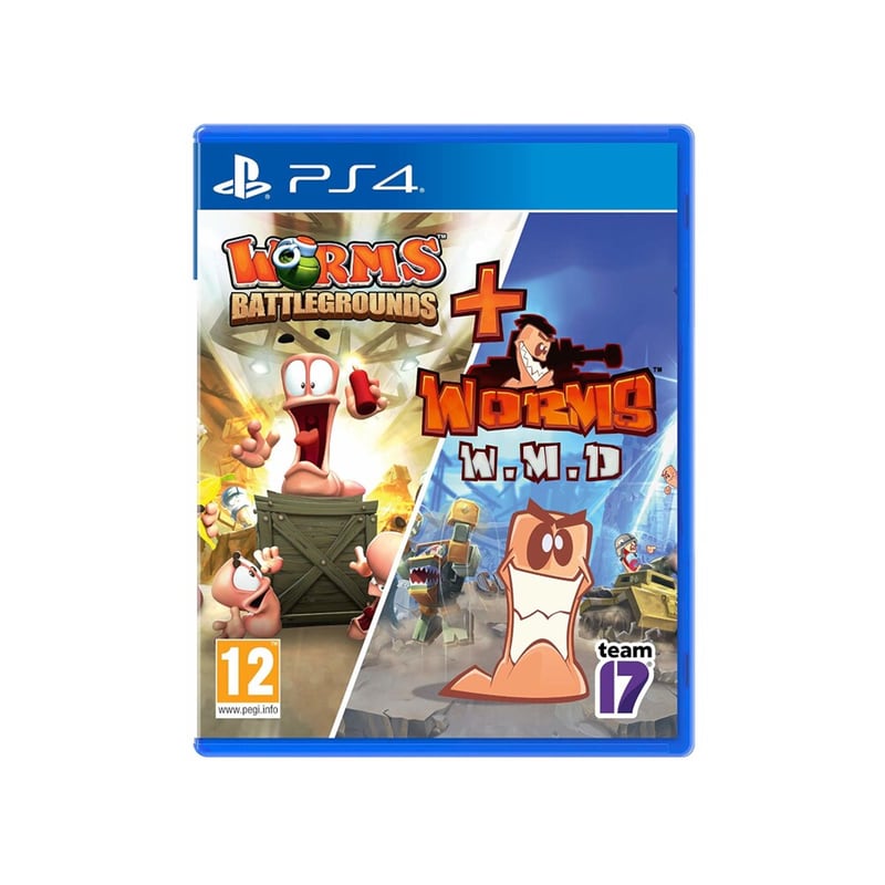SOLD-OUT SOFTWARE PS4 Used Game: Worms Battelgrounds Weapons Of Mass Destruction