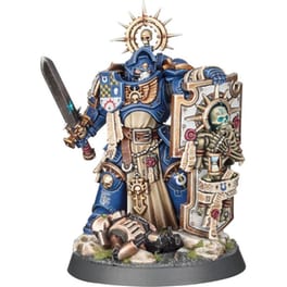 Warhammer Captain With Relic Shield
