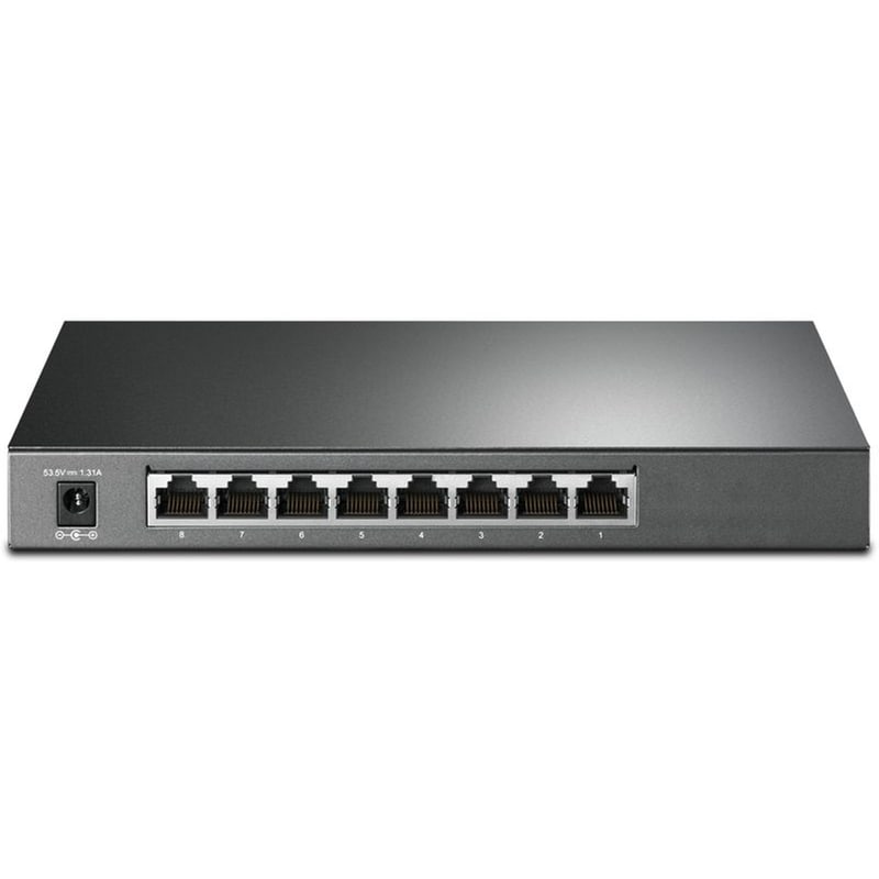 TP-LINK TP-Link TL-SG2008P Network Switch Managed L2/L2+ Gigabit Ethernet (1000 Mbps) 8-Port PoE Support