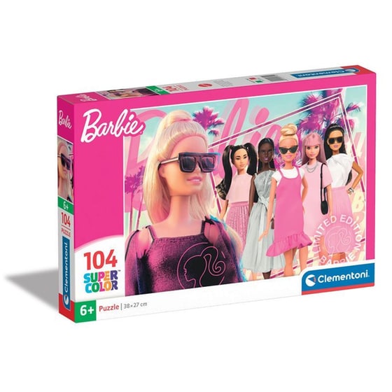 Παιδικό Παζλ Clementoni Super Color Barbie (104 Κομμάτια) image 0
