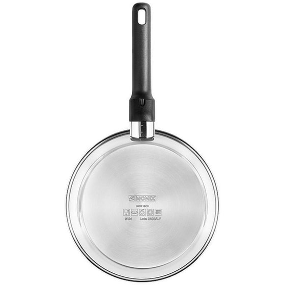 Αντικολλητικό Τηγάνι MONIX ELITE 28 cm Ασημί image 1