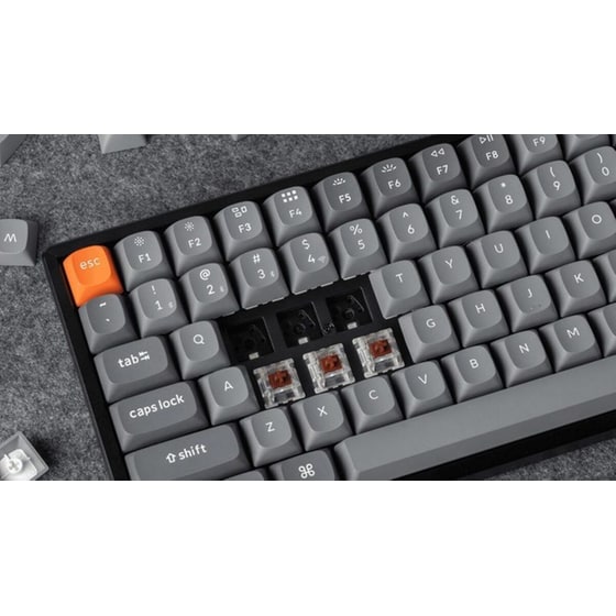 Keychron K2M-J3 Ασύρματο Bluetooth Μηχανικό Πληκτρολόγιο Brown Switch (US) image 2