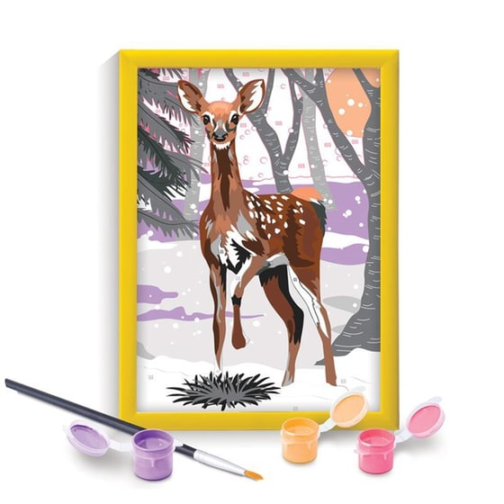 AS Company Paint & Frame Ζωγραφίζω Με Αριθμούς Snow Deer image 4