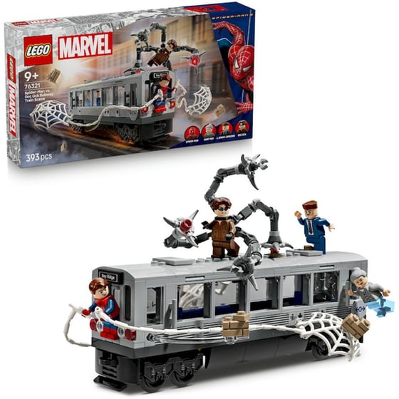 LEGO® ǀ Marvel Σκηνή στο Μετρό – Σπάιντερ-Μαν vs. Ντοκ Οκ (76321) image 6