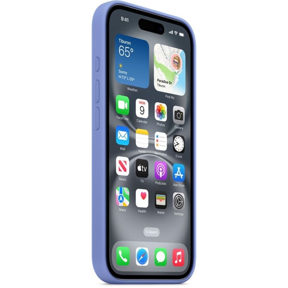 Θήκη Apple iPhone 16 - Apple Silicone Case with MagSafe - Periwinkle image 1