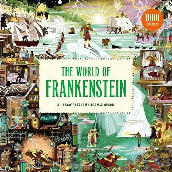 The World of Frankenstein : A Jigsaw Puzzle by Adam Simpson image 0
