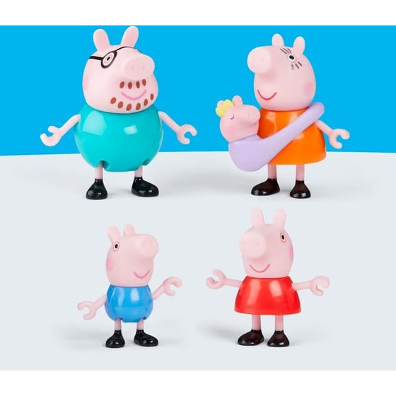 Φιγούρες Peppa Pig Family of Five (G0506) image 2