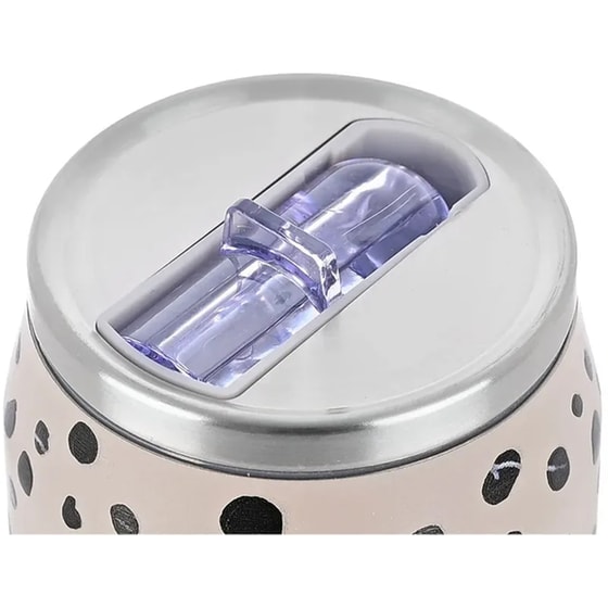 Παγούρι Θερμός Estia Home Art Save The Aegean Leopard Taupe 500 ml image 4