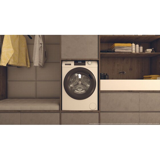HAIER HW100-BP14929A-S 10 kg 1.400 Στροφές Λευκό Πλυντήριο Ρούχων image 9