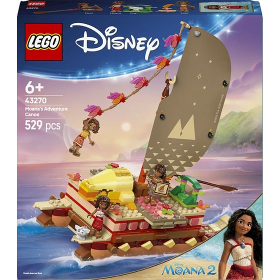 LEGO® Disney Princess Κανό Περιπέτειας της Βαϊάνα (43270) image 0
