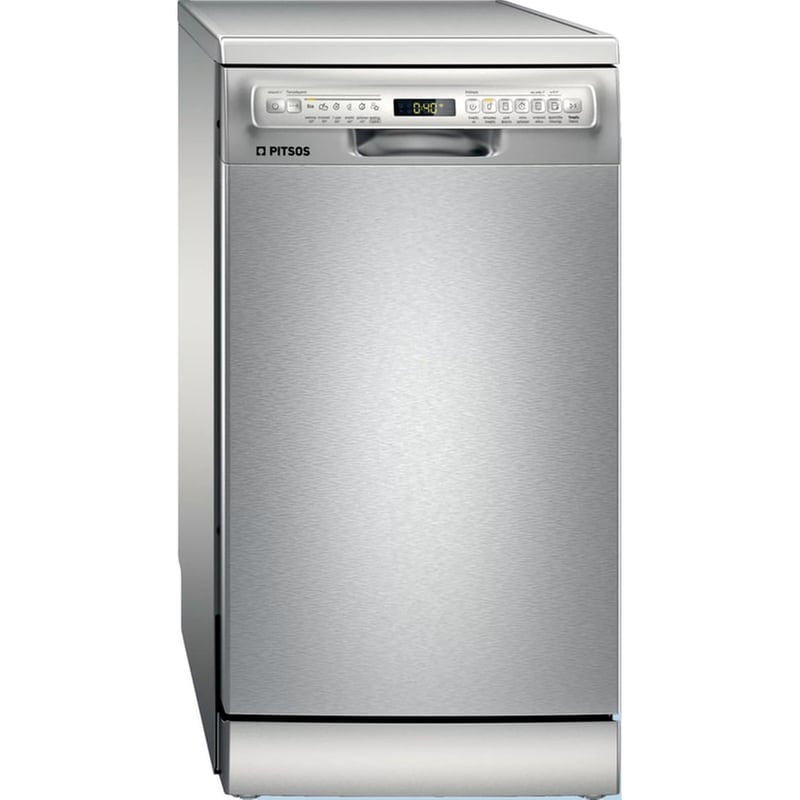 PITSOS PITSOS DSS60I00 για 9 Σερβίτσια Inox Πλυντήριο Πιάτων