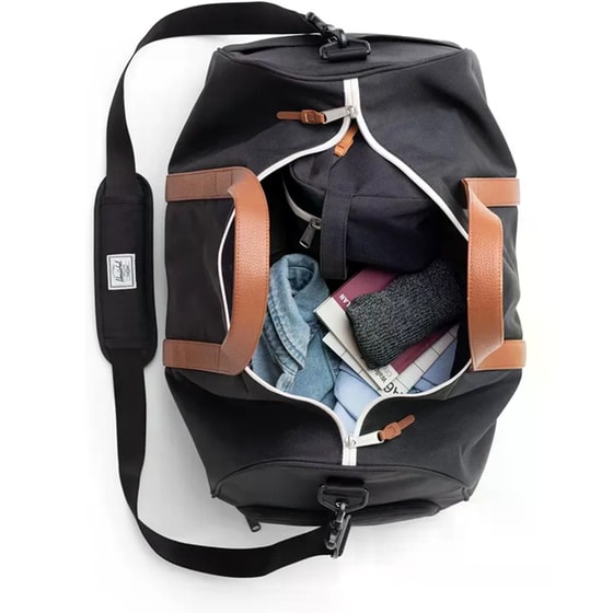 Σακίδιο&nbsp;Herschel Novel&nbsp;Duffle&nbsp;Large&nbsp;Grey&nbsp;Crosshatch image 3