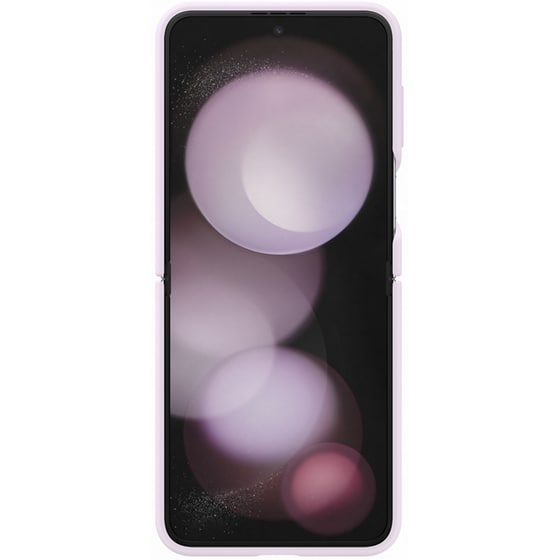 Θήκη Samsung  Galaxy Z Flip5 - Samsung Silicon Case with Ring - Lavender image 1