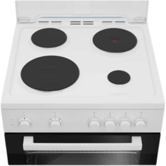 BEKO FSS 66002 GW 71 Lt Λευκό Ηλεκτρική Κουζίνα Εμαγιέ image 4