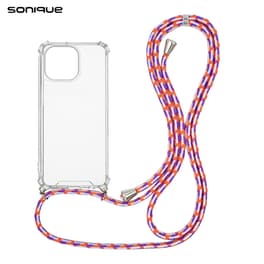 Θήκη Apple iPhone 14 Pro Max - Sonique Armor Clear - Rainbow Κοραλί