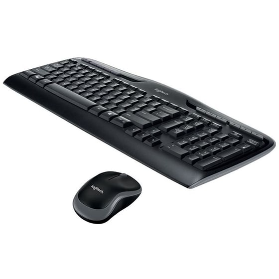 Logitech Combo MK330 Ασύρματο Σετ Πληκτρολόγιο & Ποντίκι - Μαύρο (GE) image 2