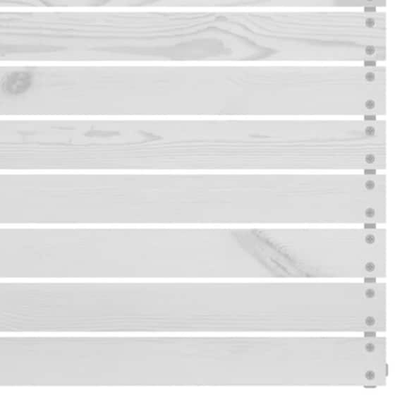 Vidaxl Σαλόνι Κήπου Σετ 3 Τεμαχίων Λευκό Από Μασίφ Ξύλο Πεύκου image 5