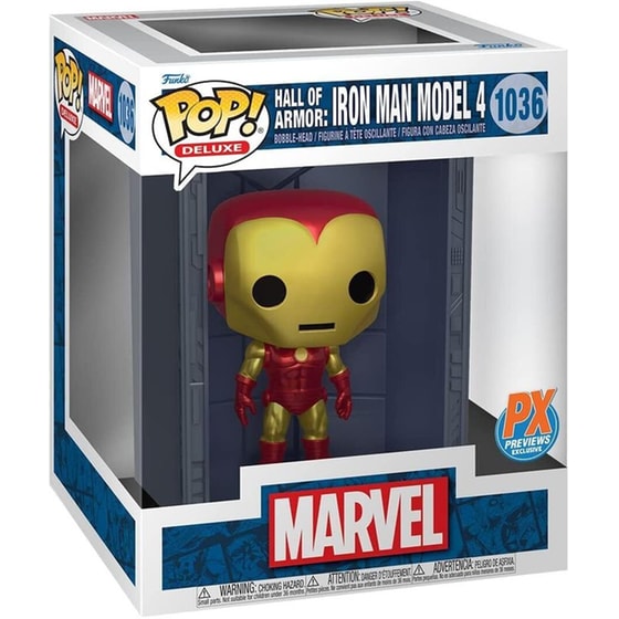 Funko Pop! Marvel - Hall of Armor - Iron Man Model 4 #1036 image 1