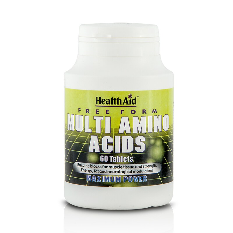 HEALTH AID Αμινοξέα Health Aid Multi Amino Acids - 60 ταμπλέτες