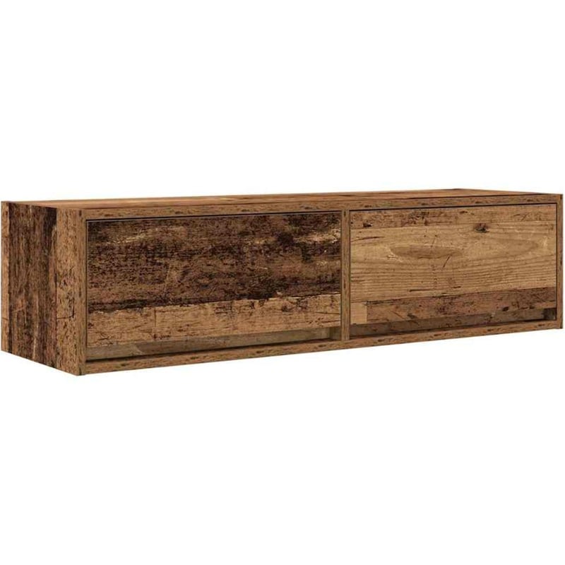Έπιπλο Τηλεόρασης VidaXL 100 x 31 x 25,5 cm - Παλαιωμένο Ξύλο