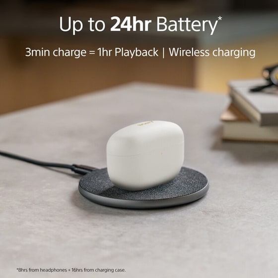 Ακουστικά Bluetooth Sony WF-1000XM5 - Ασημί image 7