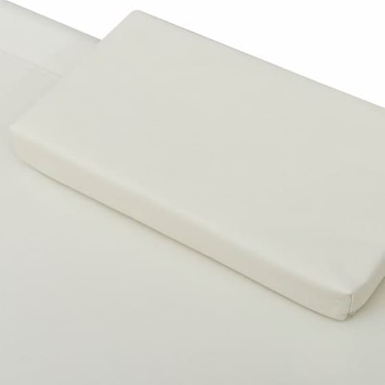 Ξαπλώστρα/ Κρεβάτι VidaXL Διπλή από Ατσάλι 200x173x45 cm - Κρεμ image 5