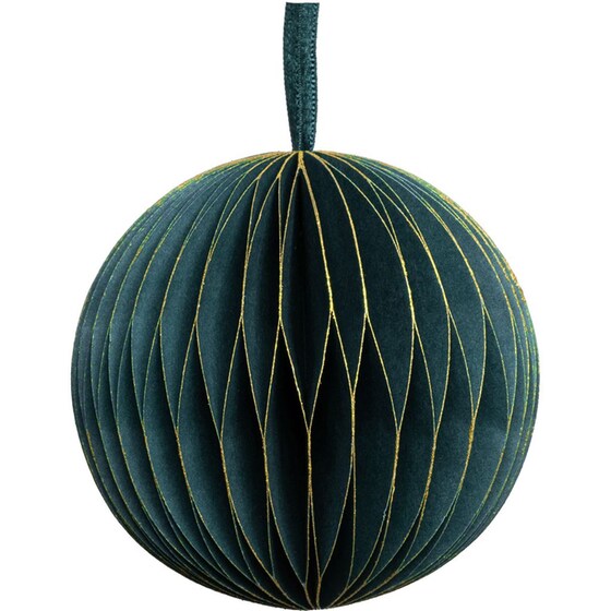 Διακοσμητικό Κόσμημα Tranquillo Χάρτινο 7 cm - Τιρκουάζ image 0