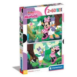 Παιδικό Παζλ Clementoni Super Color Disney Minnie (2x60 Κομμάτια)