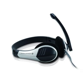 Conceptronic Chatstar 2 V2 Gaming Ενσύρματα Ακουστικά 3.5mm - Μαύρα/Ασημί