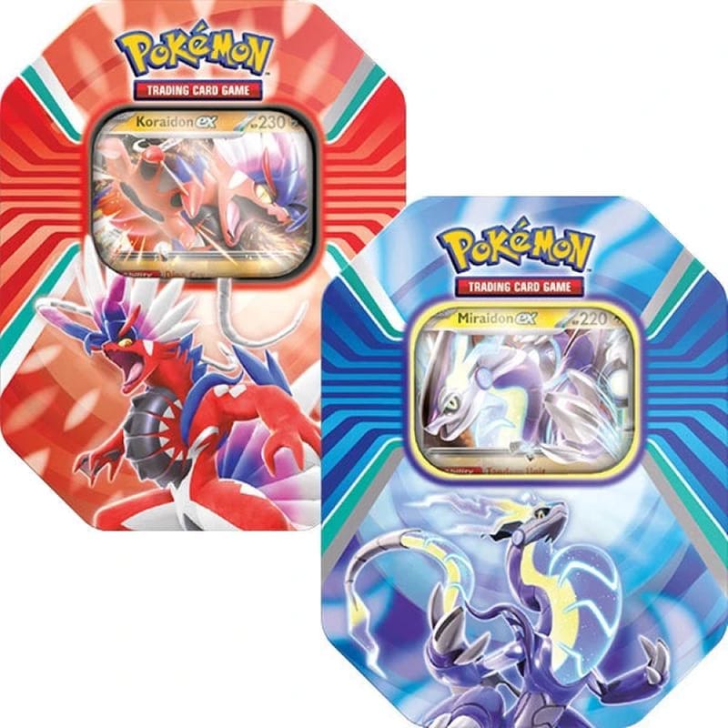 POKEMON Pokemon Paldea Legends Ex Tin - Pok852886-m Miraidon Ex