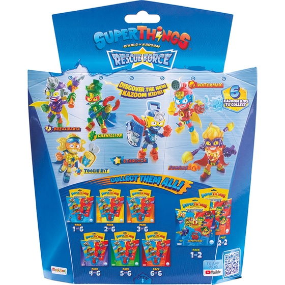Superthings Μικροπλάσματα Rescue Force Blister  9+1 Φιγούρες image 7