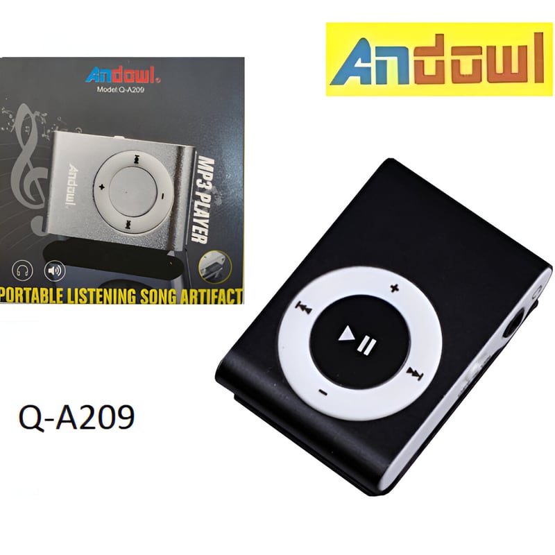 ANDOWL MP3 Player Andowl Q-A209 - Μαύρο