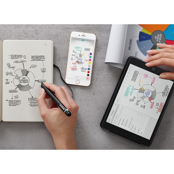 Σημειωματάριο Smart Σετ Moleskine Large image 4
