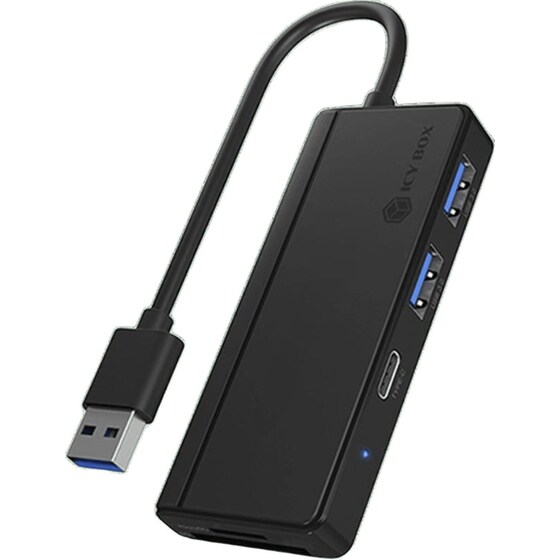 Icy Box IB-HUB1423CR-U3 USB Hub 3-Port συμβατό με Type-A image 0