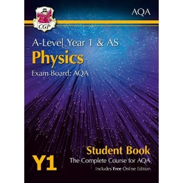 A-Level Physics for AQA: Year 1 & AS Student Book with Online Edition