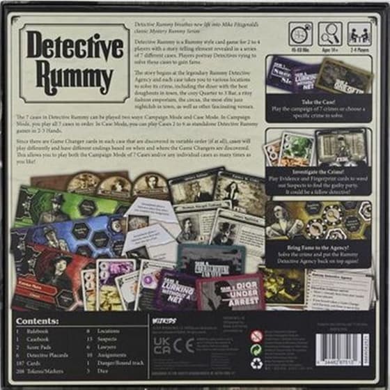 Επιτραπέζιο Παιχνίδι Wizkids Detective Rummy image 7
