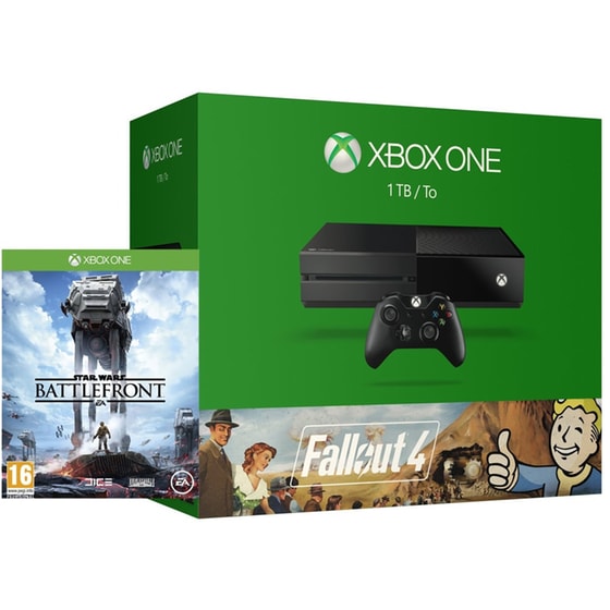 Microsoft Xbox One - 1TB & Fallout 4 & Fallout 3 & Star Wars Battlefront image 0