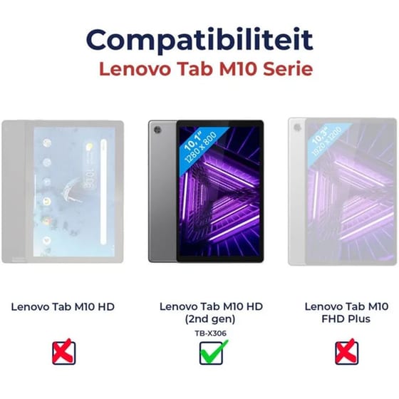 Προστατευτικό Οθόνης Lenovo Tab M10 HD 2nd Gen - Rosso Tempered Glass Screen Protector 9h image 2