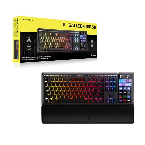 Corsair Galleon 100 SD Ενσύρματο Gaming Πληκτρολόγιο - Μαύρο image 3
