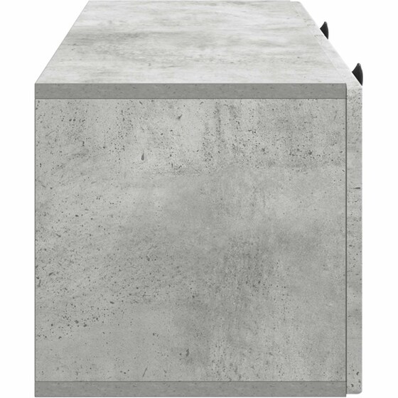 Επιτοίχιο Έπιπλο Τηλεόρασης VidaXL 78.5x31x30 cm - Γκρι image 6