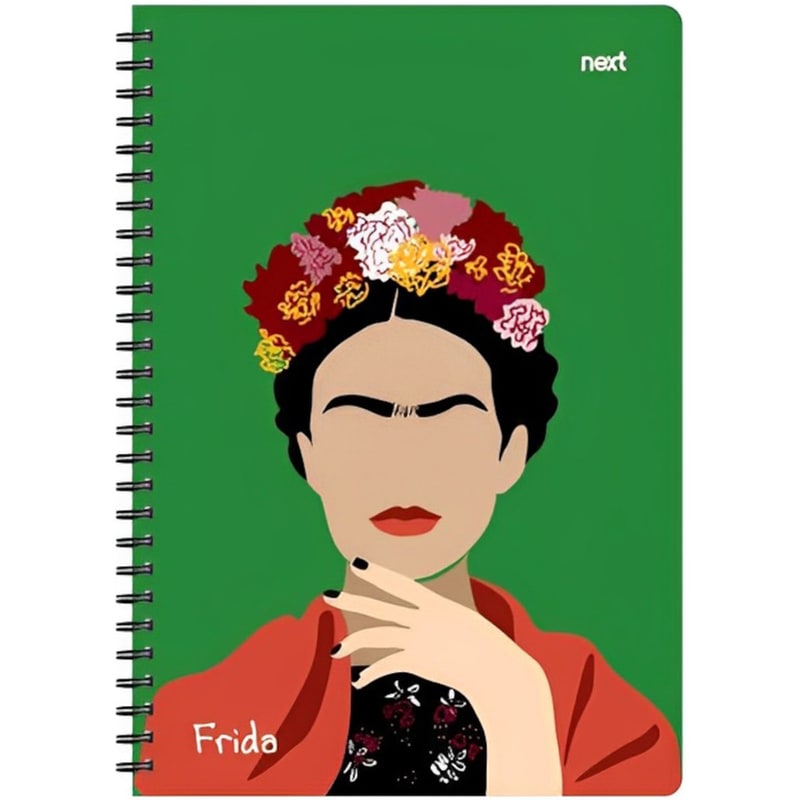 Τετράδιο Σπιράλ NEXT Α4 3 Θεμάτων Frida (1 Τεμάχιο)
