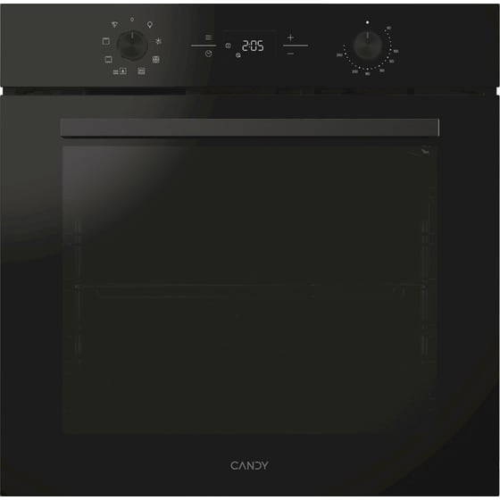 CANDY CA6NP3T3HTB BL 78 Lt Μαύρο Εντοιχιζόμενος Φούρνος Άνω Πάγκου image 0