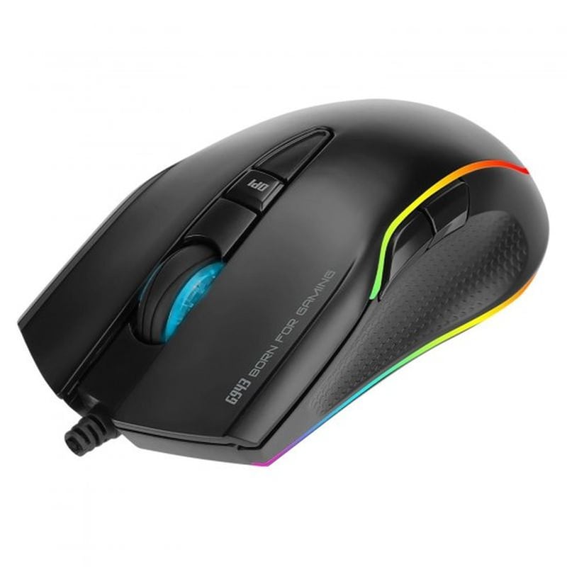 MARVO Gaming Ενσύρματο Ποντίκι Marvo G943 RGB DPI 10000 - Μαύρο