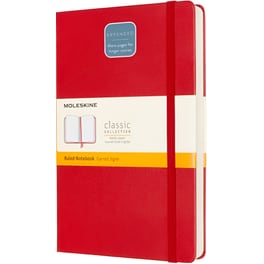 Σημειωματάριο Moleskine Expanded Version Ριγέ Scarlet Κόκκινο Large (1 Τεμάχιο)